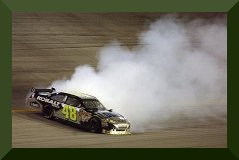 Jimmie Johnson spins 6 September 2009 Atlanta Motor Speedway